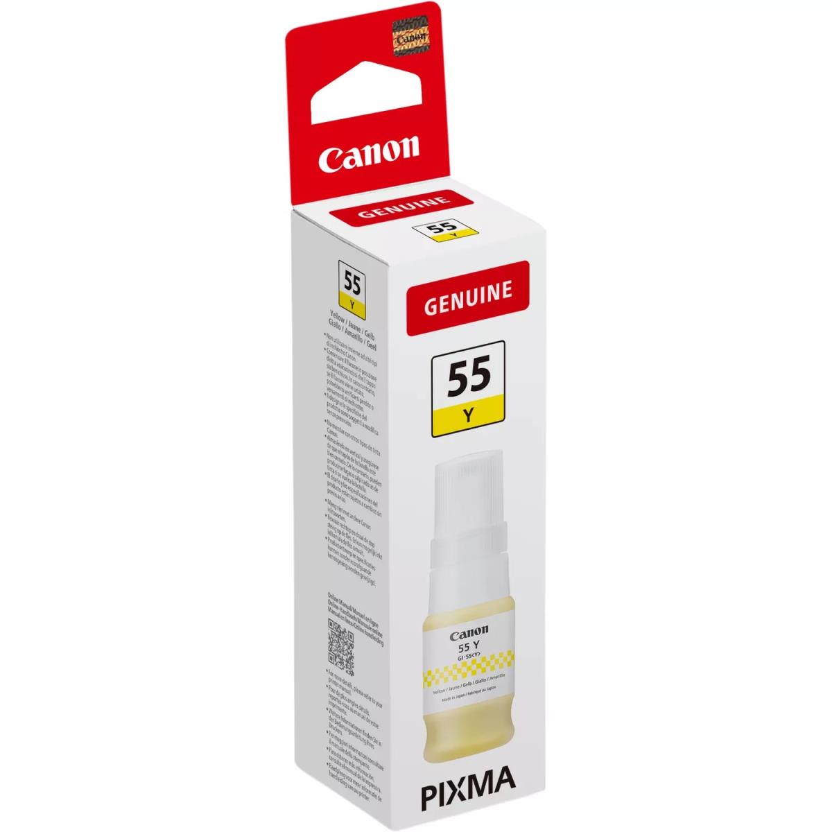 CANON Ink Cartridge - Gi-55 - Standard Capacity 70ml - 3k Pages - Yellow