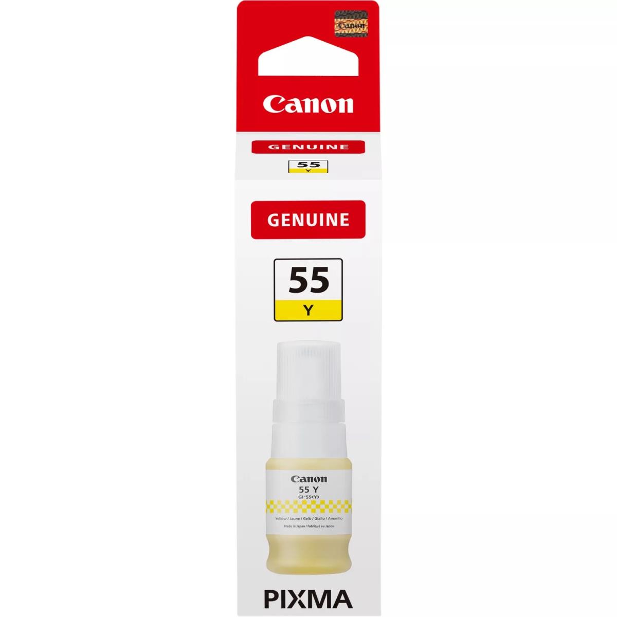 CANON Ink Cartridge - Gi-55 - Standard Capacity 70ml - 3k Pages - Yellow