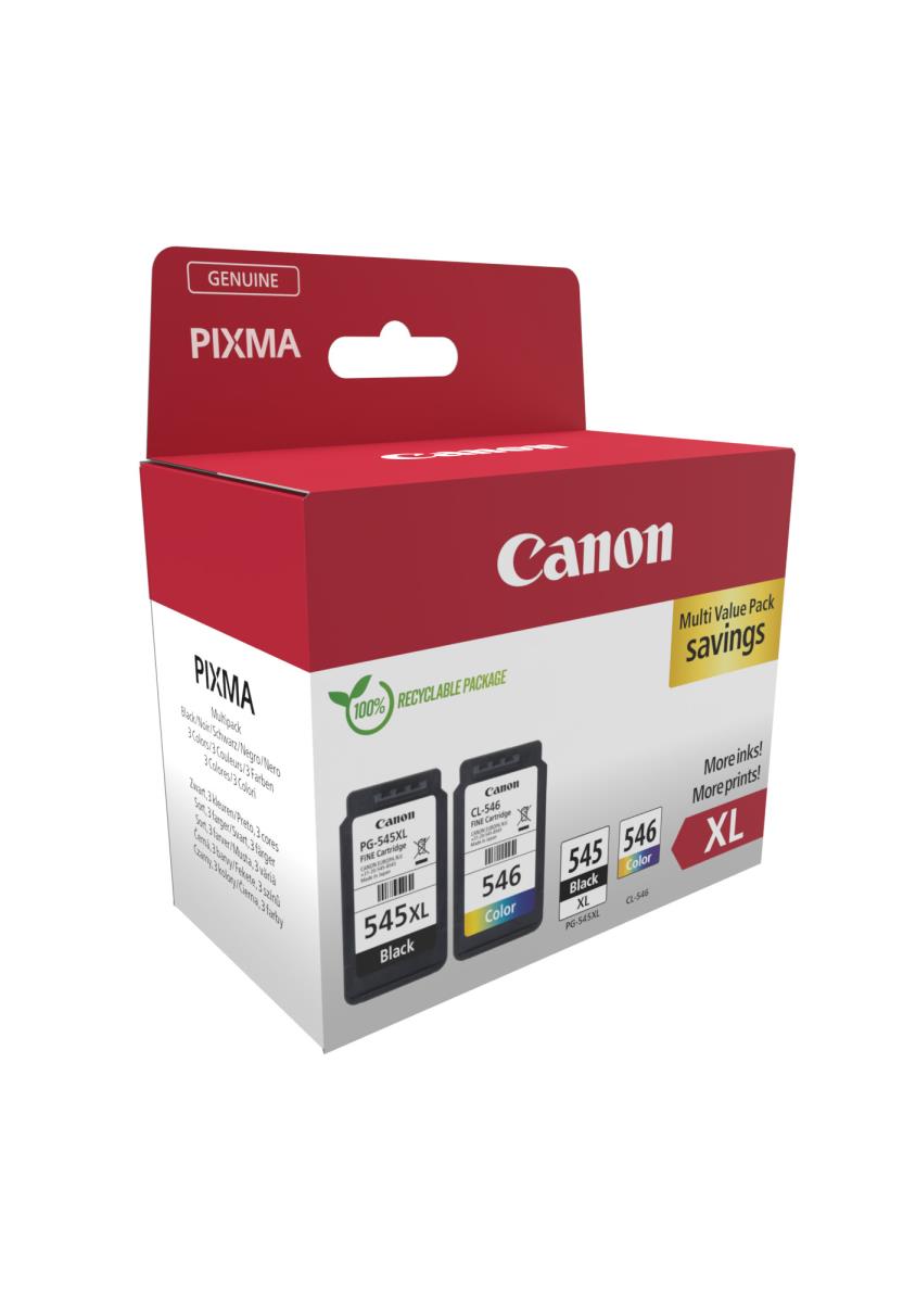 CANON Ink Cartridge - pg-545xl/cl-546xl Photo Value Sec