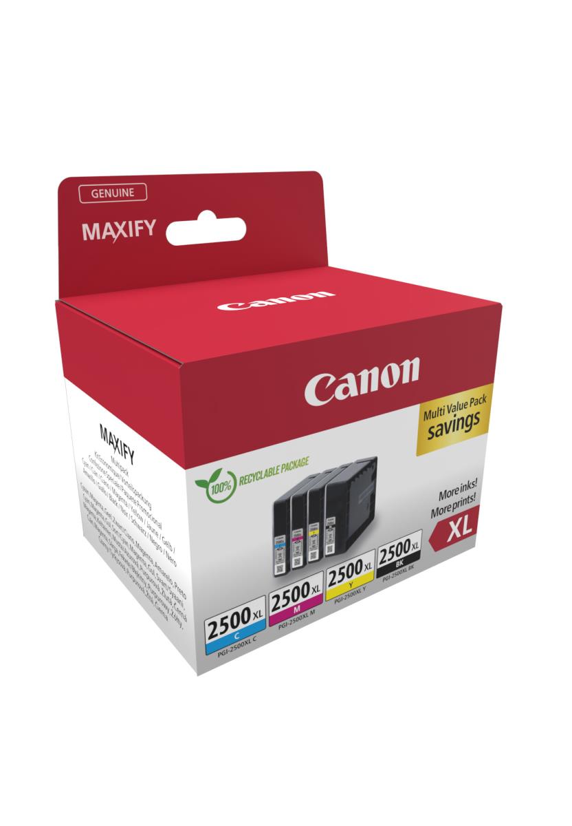 CANON Ink Cartridge - pgi-2500xl Bk/c/m/y Multi
