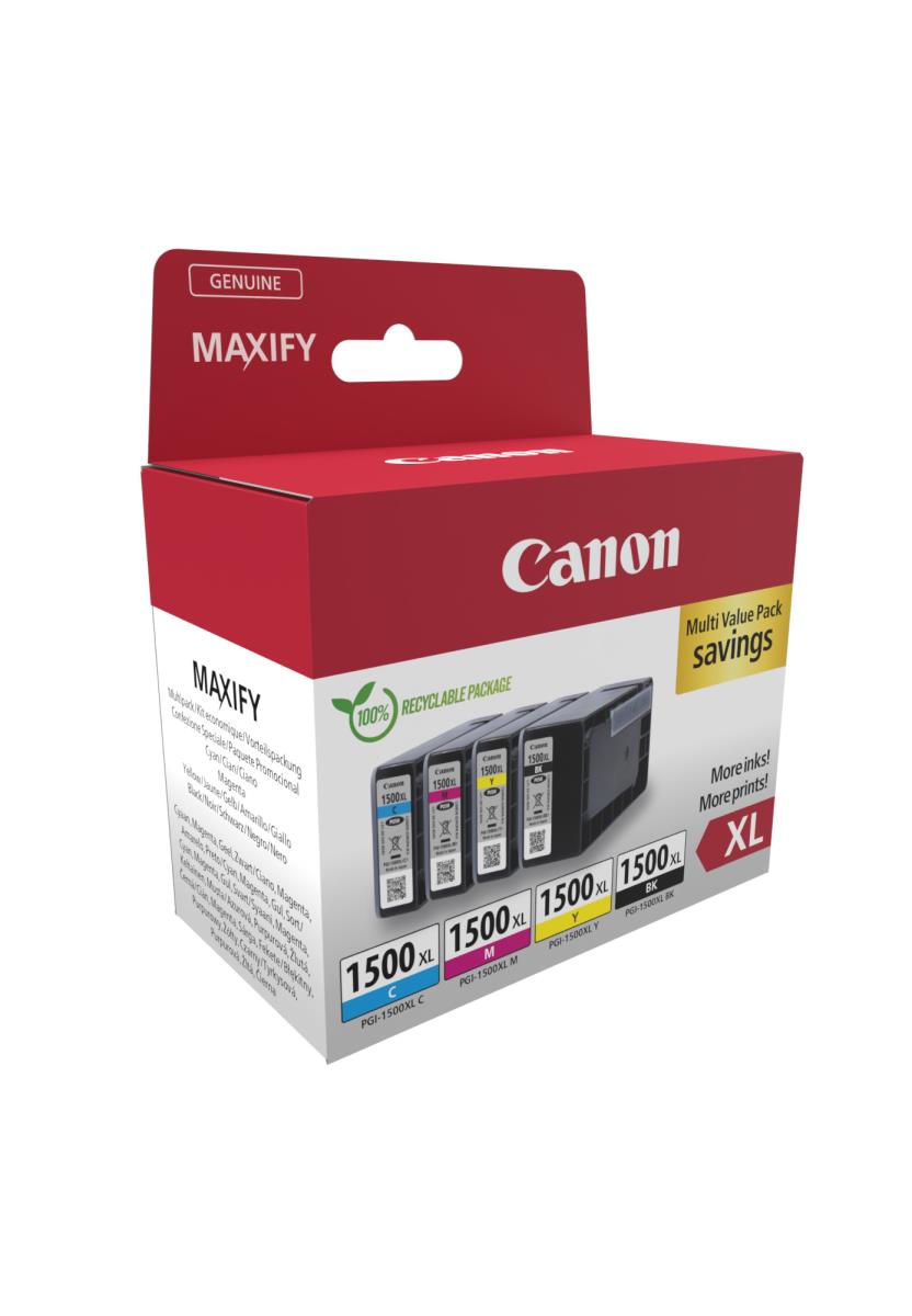 CANON Ink Cartridge - pgi-1500xl Bk/c/m/y Multi
