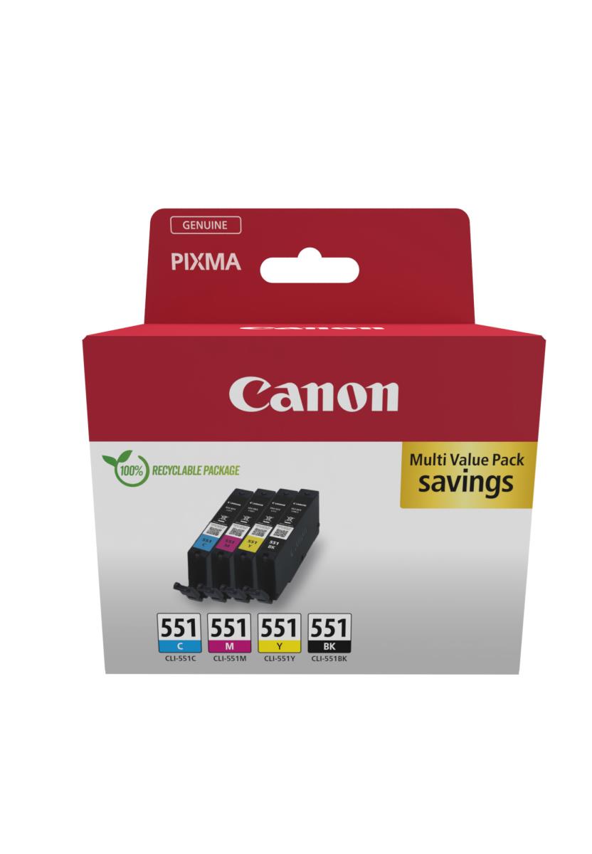 CANON Ink Cartridge - cli-551 C/m/y/bk Multi