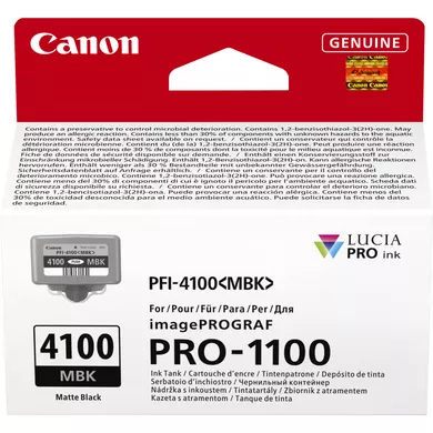 CANON Ink Cartridge - Pfi-4100 - Matte Black