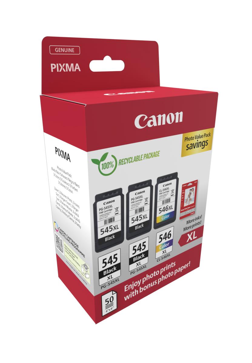 CANON Ink Cartridge - Pg-545xlx2/cl-546xl Pvp