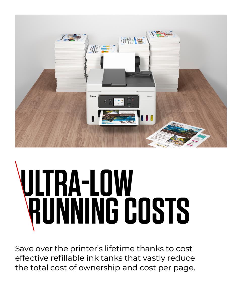 CANON Maxify Gx4050 - Multifunction Printer - Colour - Inkjet - A4 - Wi-Fi/ Ethernet