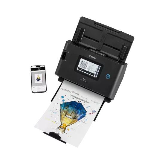 CANON Imageformula Dr-s350nw Document Scanner 50ppm A4 Black