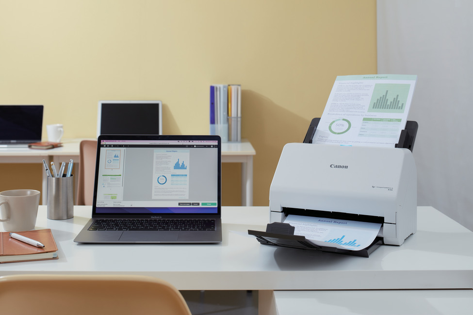 CANON Imageformula R30 - Document Scanner - Contact Image Sensor (cis) - Duplex - A4 - 600 Dpi
