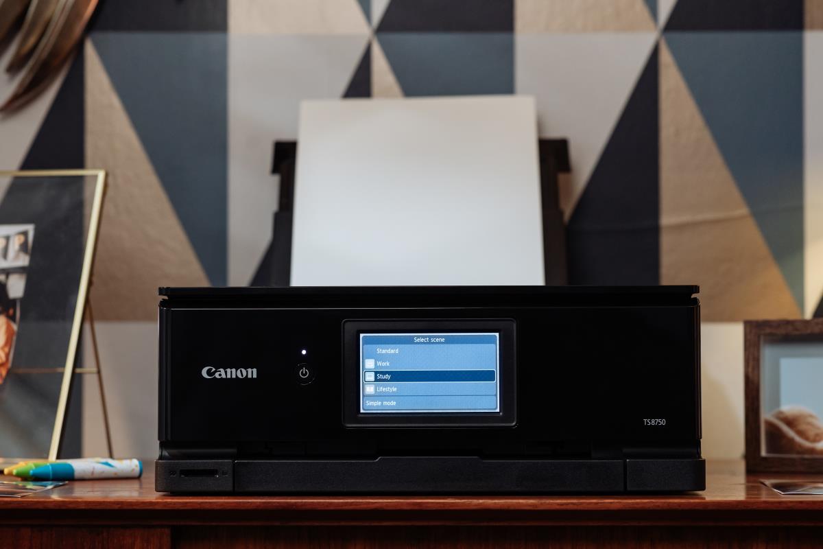 CANON Pixma Ts8750 - Multi Function Printer - Inkjet - A4 - Wi-Fi - Black
