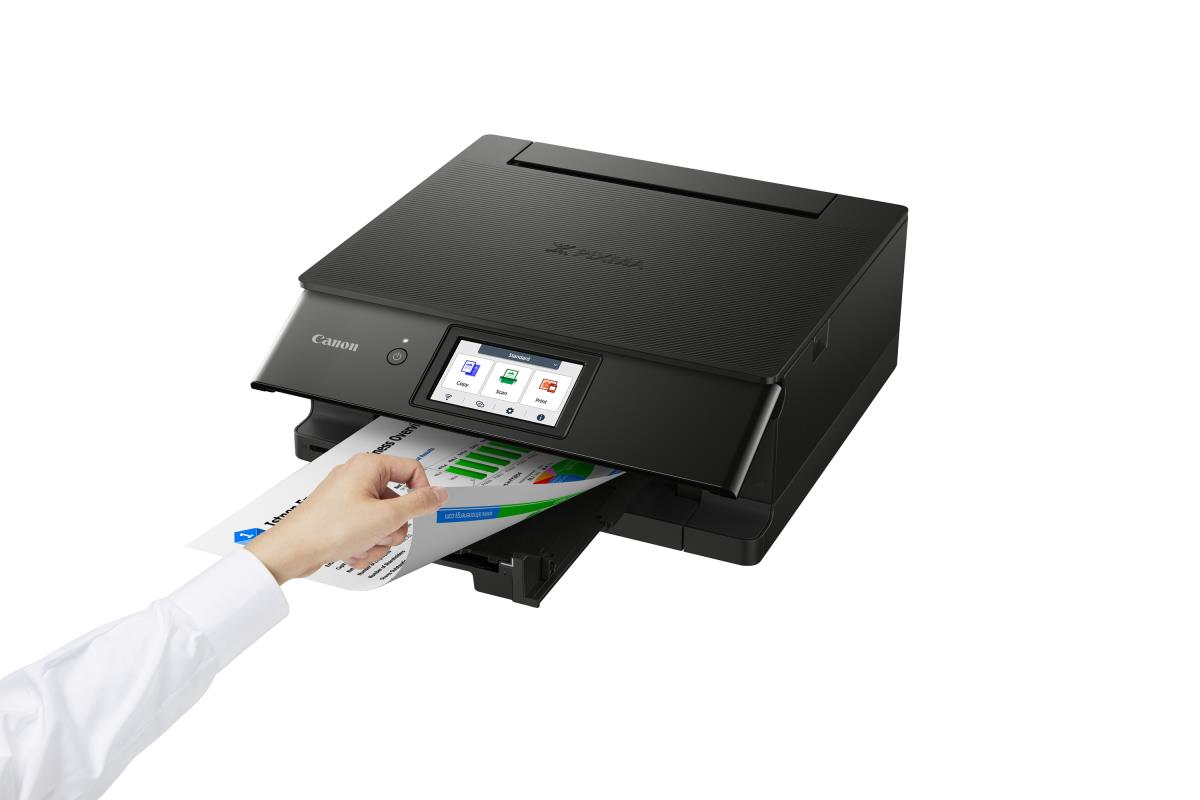 CANON Pixma Ts8750 - Multi Function Printer - Inkjet - A4 - Wi-Fi - Black