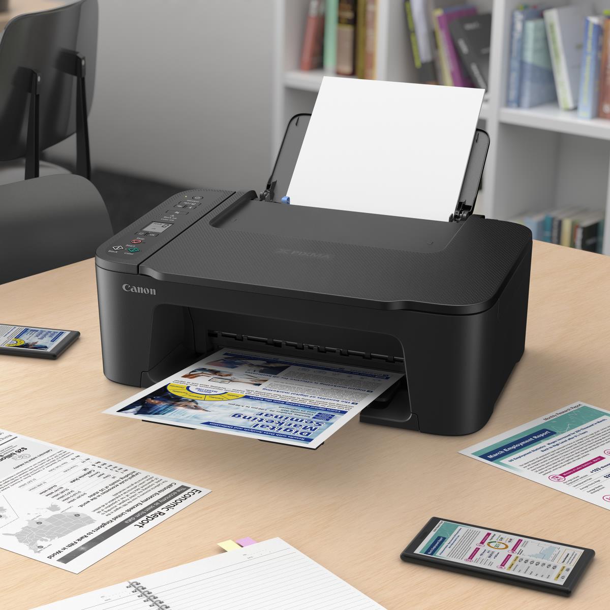CANON Pixma Ts3750i - Multi Function Printer - Inkjet - A4 - Wi-Fi - Black