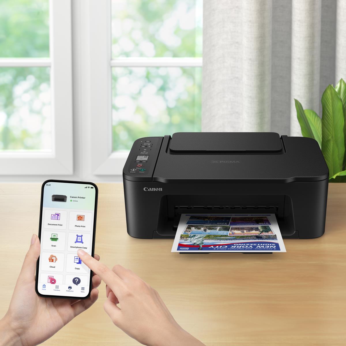 CANON Pixma Ts3750i - Multi Function Printer - Inkjet - A4 - Wi-Fi - Black
