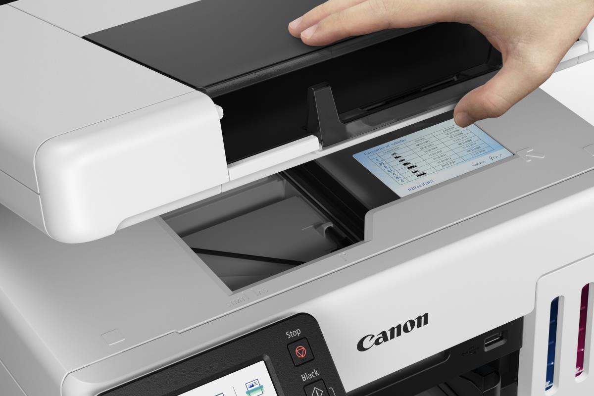 CANON Maxify Gx6550 - Multifunction Printer - Inkjet - A4 - Wi-Fi - White