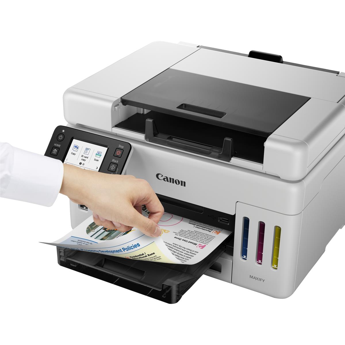 CANON Maxify Gx6550 - Multifunction Printer - Inkjet - A4 - Wi-Fi - White