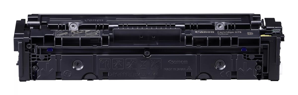 CANON Toner Cartridge - 075 - Standard Capacity - 1300 Pages - Yellow