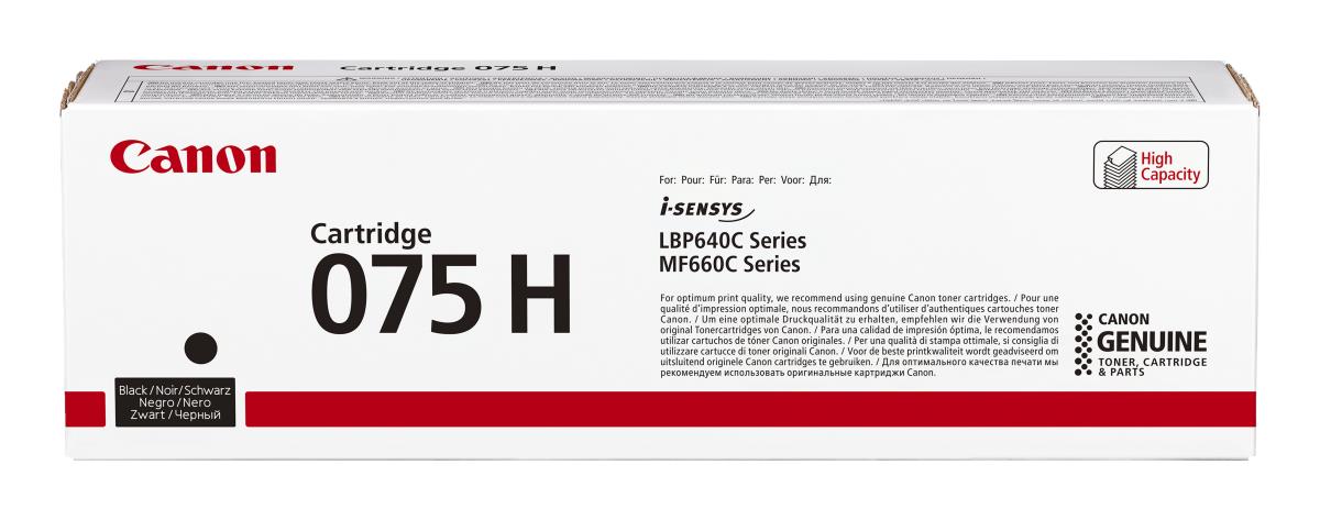 CANON Toner Cartridge - 075h - High Capacity - 3500 Pages - Black