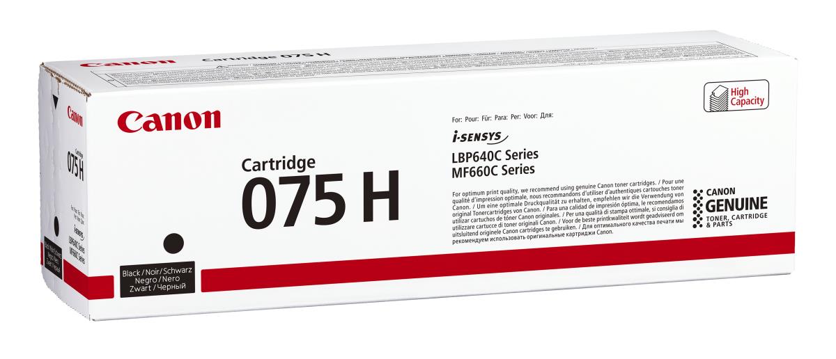 CANON Toner Cartridge - 075h - High Capacity - 3500 Pages - Black