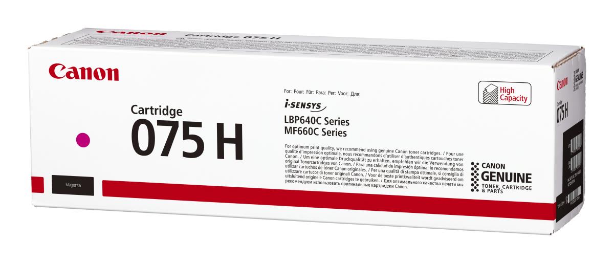 CANON Toner Cartridge - 075h - High Capacity - 2500 Pages - Magenta