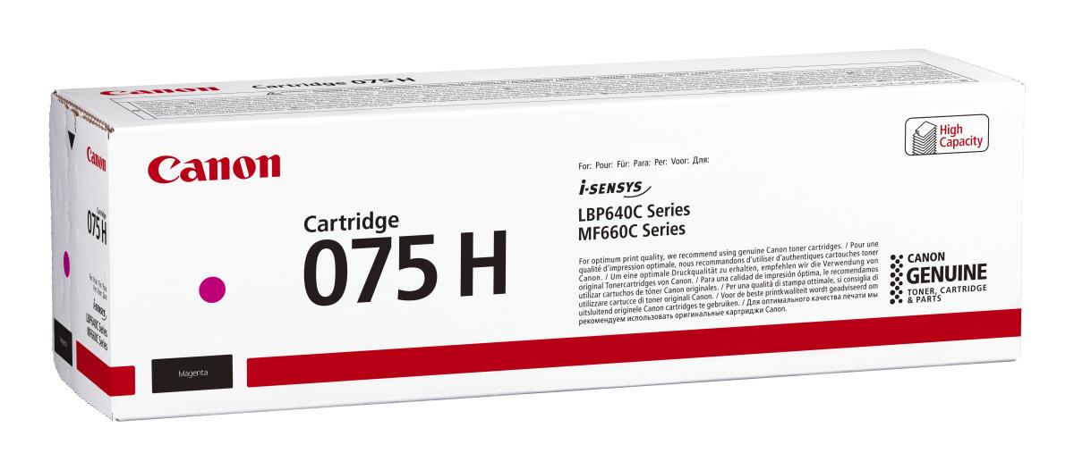 CANON Toner Cartridge - 075h - High Capacity - 2500 Pages - Magenta