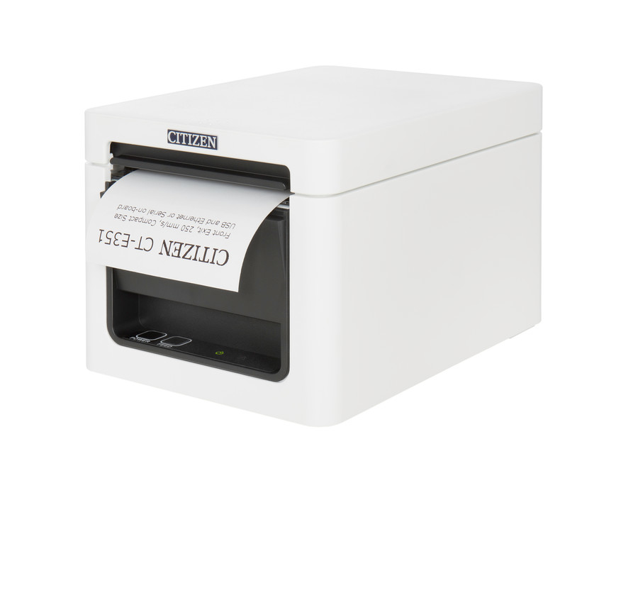 CITIZEN Label Printer Ct-e351 8 Dots/mm 203 Dpi USB Rs232 White