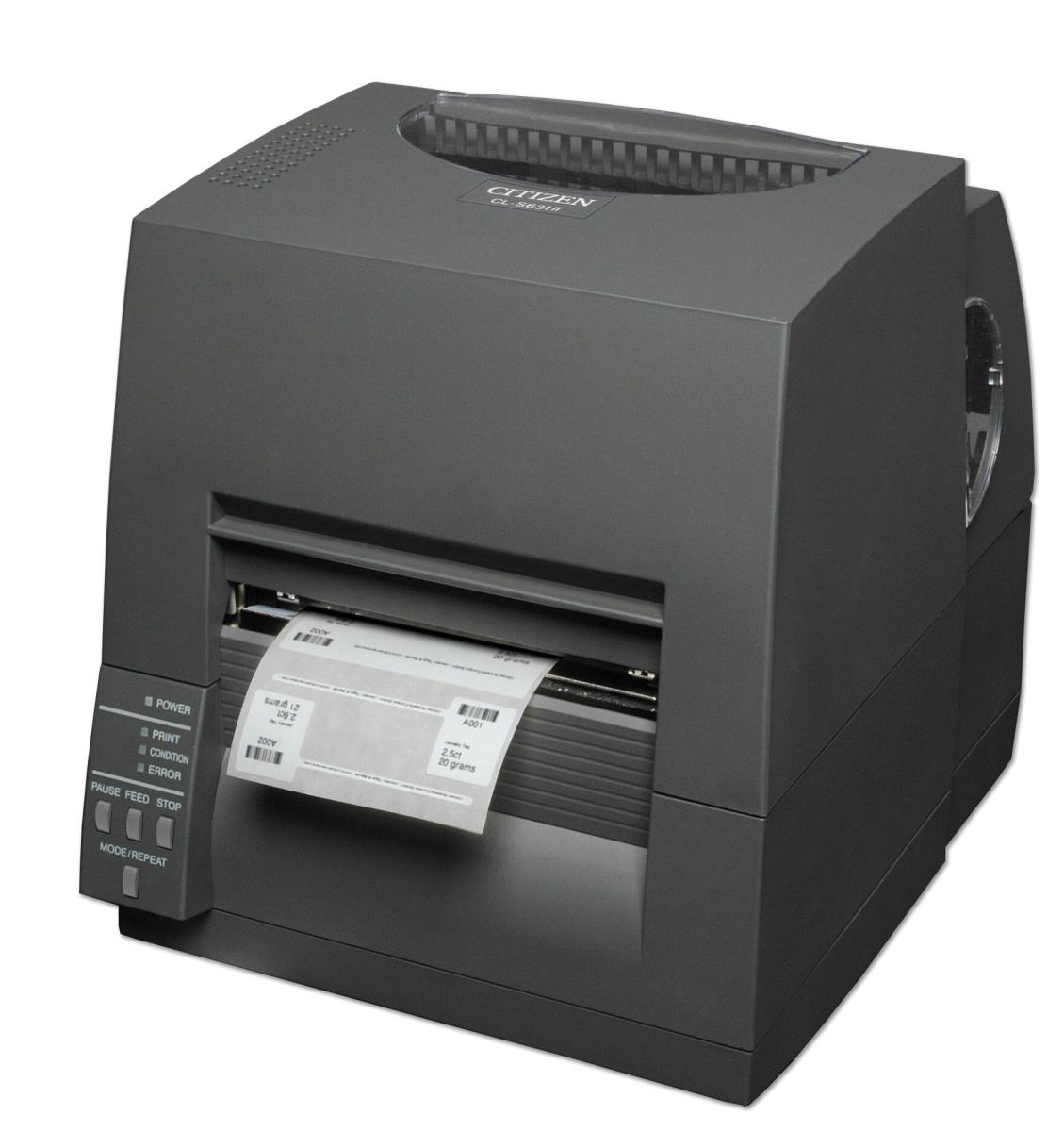 CITIZEN Cl-s631ii - Printer - Datamax Dual-if - Direct Thermal - 118mm - USB / Serial Black