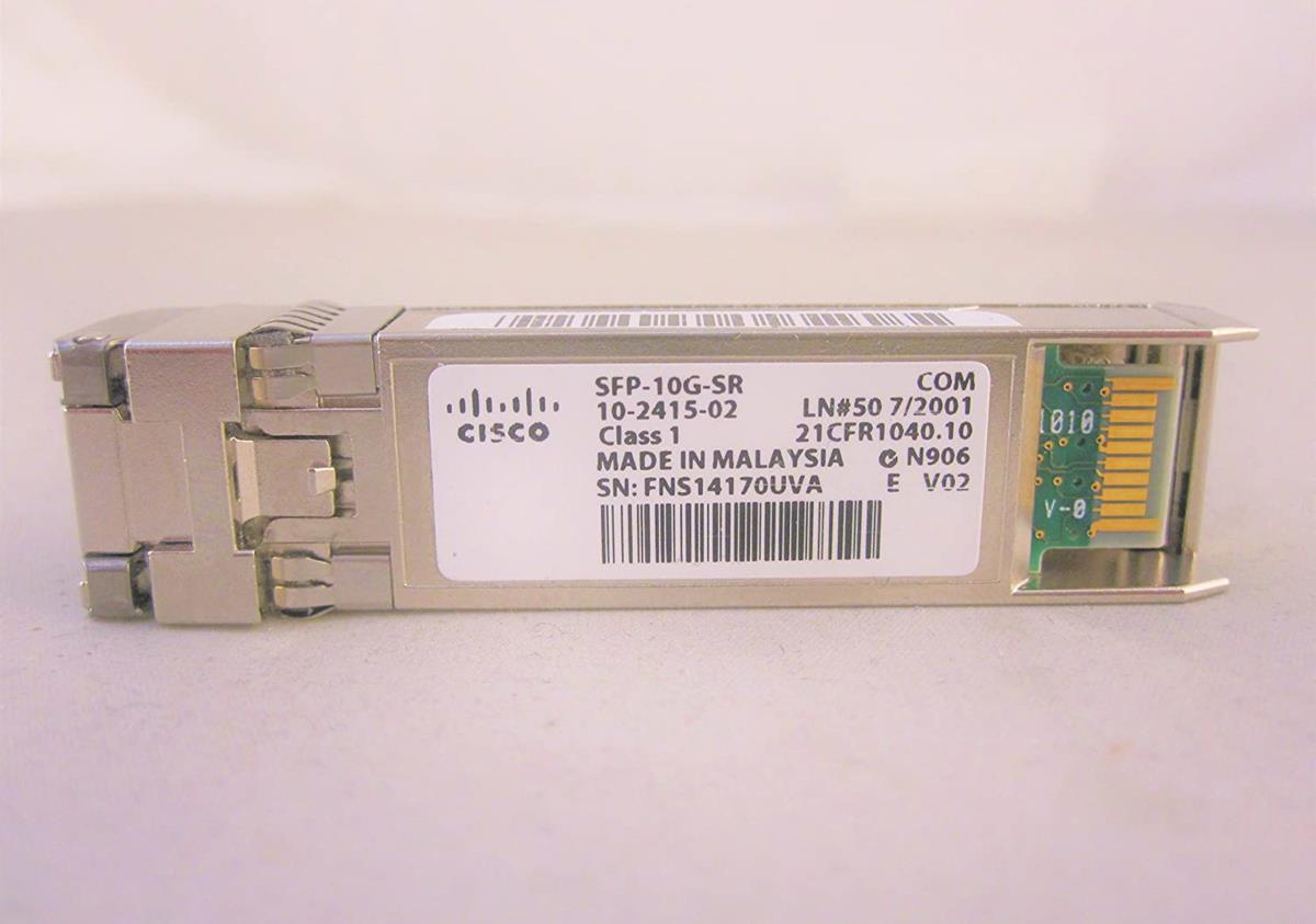 CISCO 10-gigabit Ethernet Short Range Sfp+ Module Spare