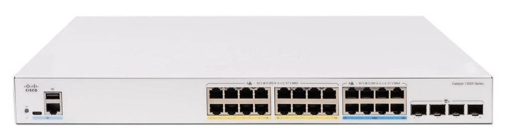 CISCO Catalyst 1300x 8-port 5ge 16-port Ge Upoe 4x10g Sfp+