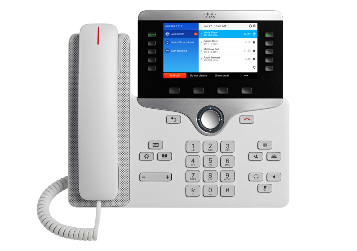 CISCO Ip Phone 8851 Voip Sip Rtcp Rtp Srtp Sdp