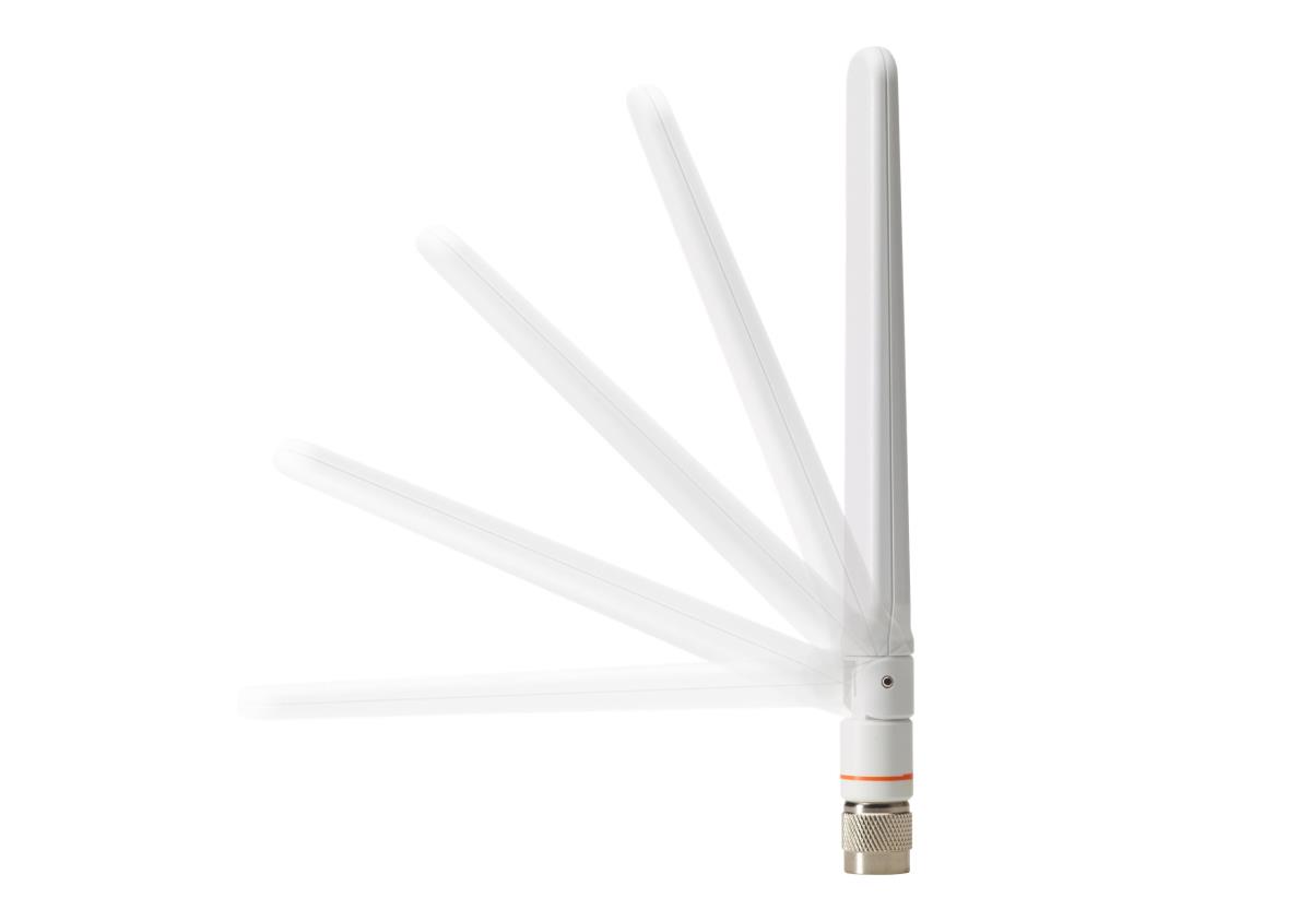 CISCO 2.4GHz 2 Dbi/5GHz 4 Dbi Dipole Ant. White Rp-tnc Self Id