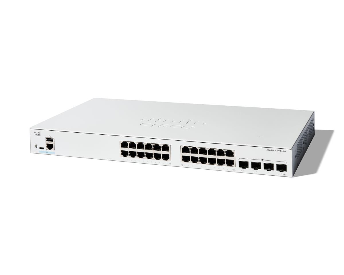 CISCO Catalyst 1200 24-port Ge 4x1g Sfp