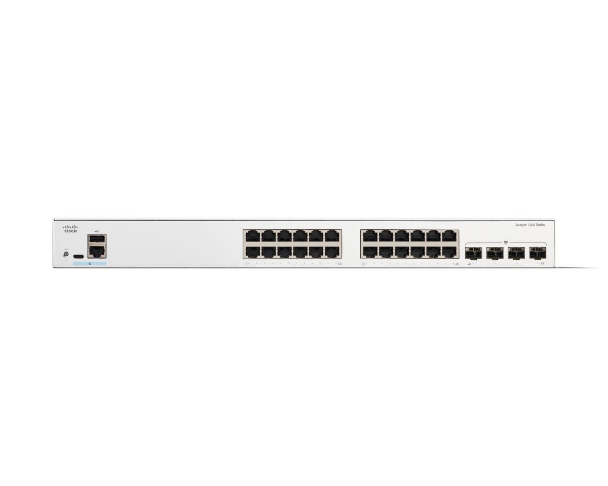 CISCO Catalyst 1200 24-port Ge 4x1g Sfp