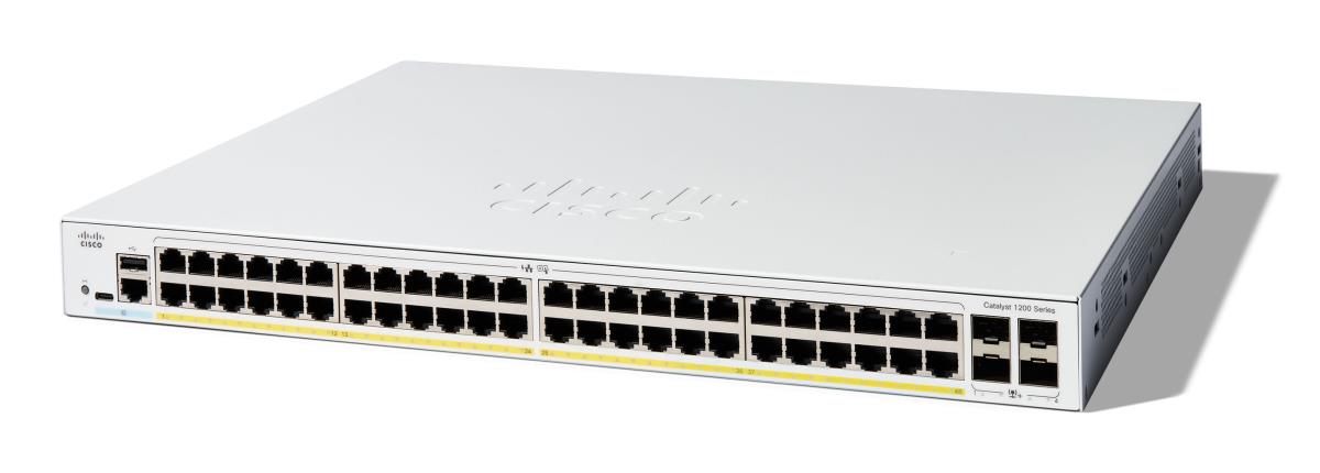 CISCO Catalyst 1200 48-port Ge Poe 4x10g Sfp+