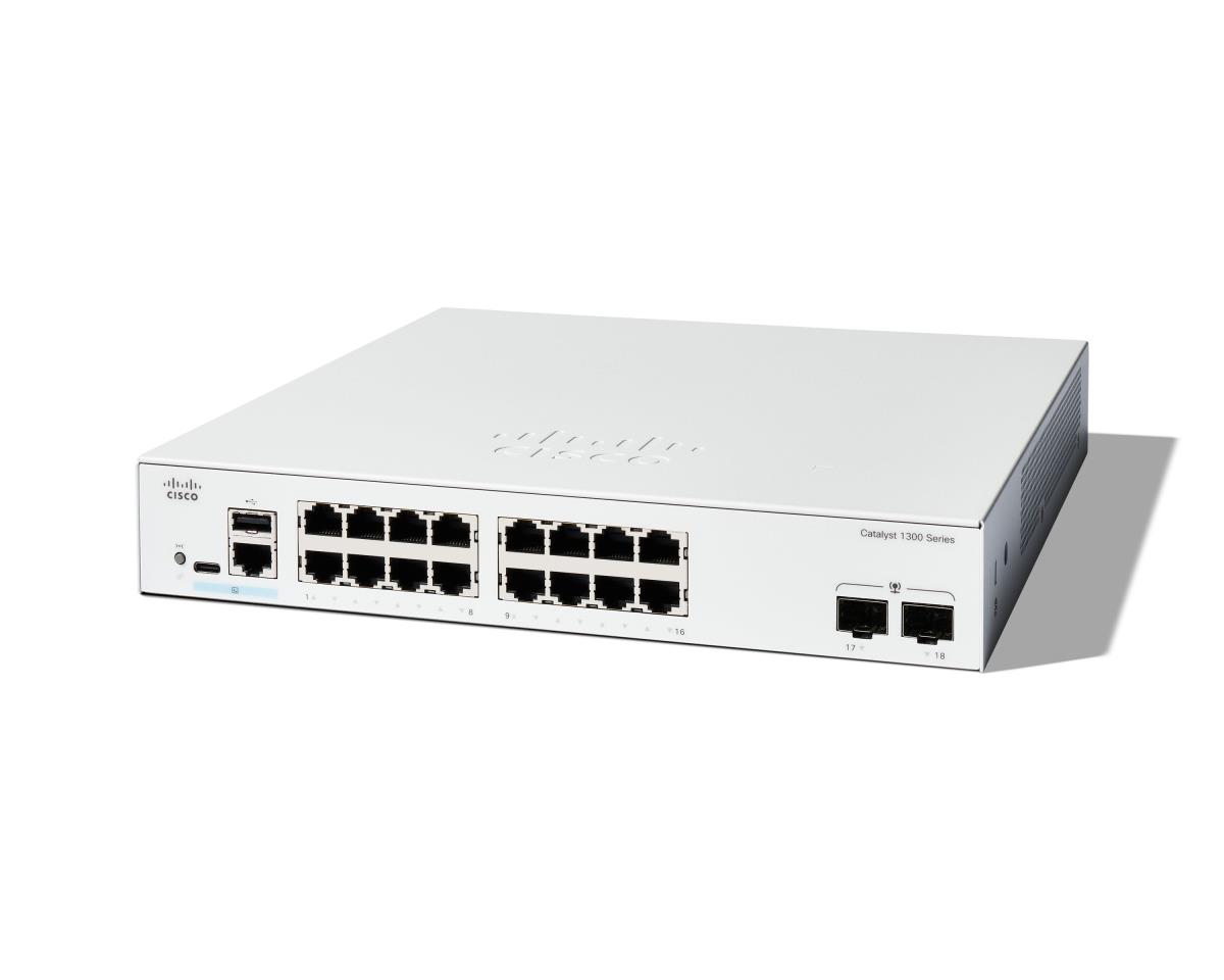 CISCO Catalyst 1300 16-port Ge 2x1g Sfp