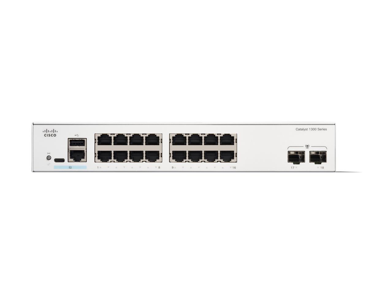 CISCO Catalyst 1300 16-port Ge 2x1g Sfp