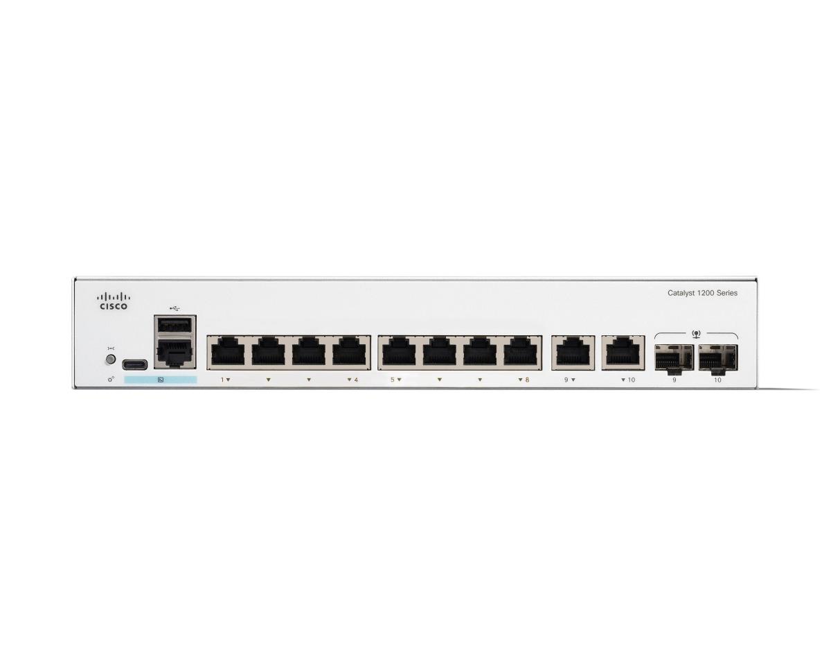 CISCO Catalyst 1200 8-port Ge Ext Ps 2x1g Combo