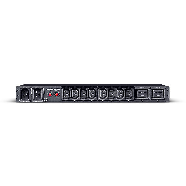 CYBERPOWER SYSTEMS SINGLE-BANK METERED AUTOMATIC TRANSFER SWITCH (ATS) 16A 8XC13