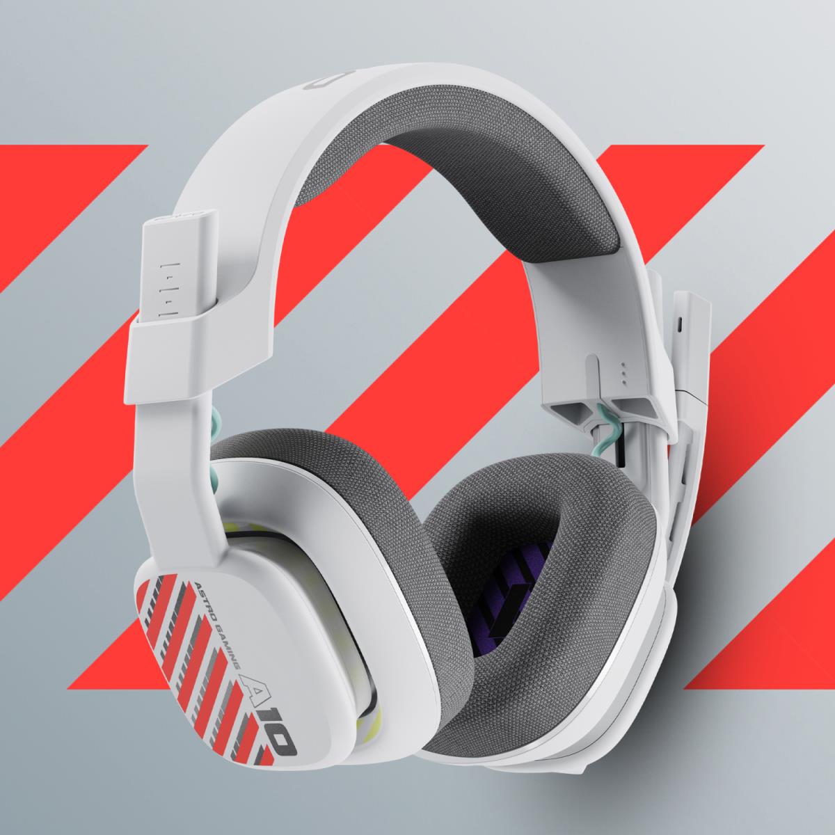 LOGITECH ASTRO A10 OVER EAR GAMING HEADSET GEN 2 WIRED HEADSET FOR
