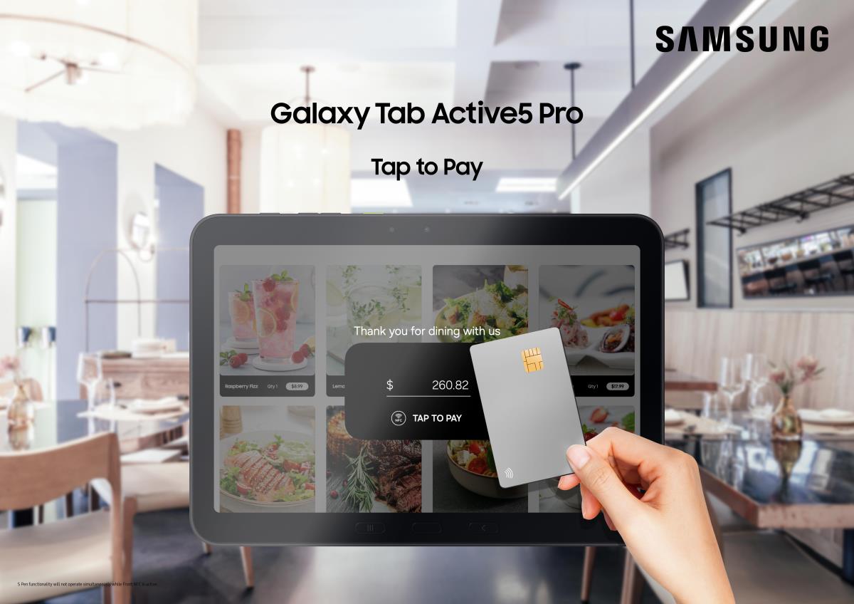SAMSUNG Galaxy Tab Active 5 Pro X356 - 10.1in - 5g 8GB 256GB - Green Enterprise Edition