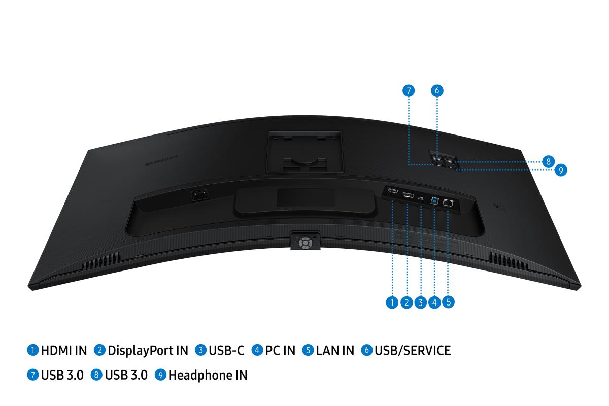 SAMSUNG Desktop USB-c Monitor - S34c652uau - 34in - 3440x1440