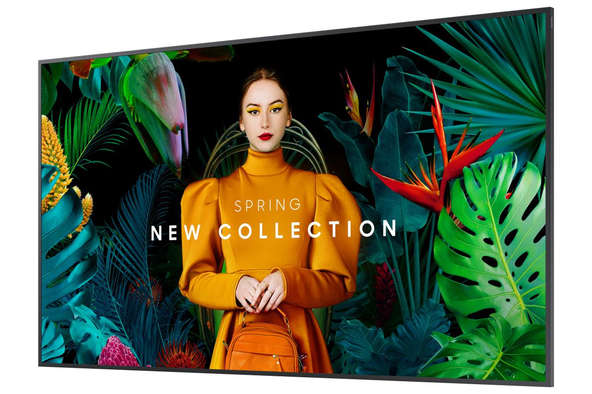 SAMSUNG Large Format Monitor - Qb43c - 43in - 3840 X 2160 - 4k Uhd