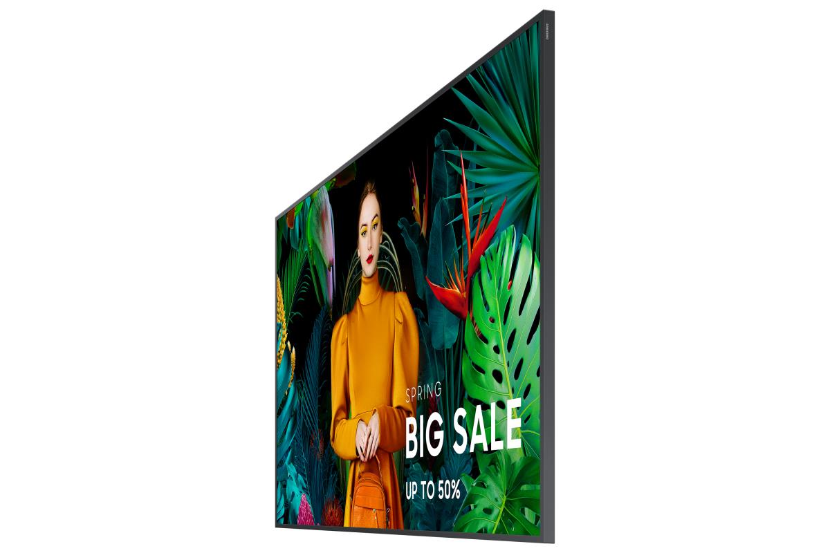 SAMSUNG Large Format Monitor - Qb75c - 75in - 3840x2160