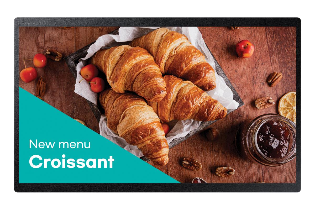 SAMSUNG Smart Signage - Qb24c - 24in