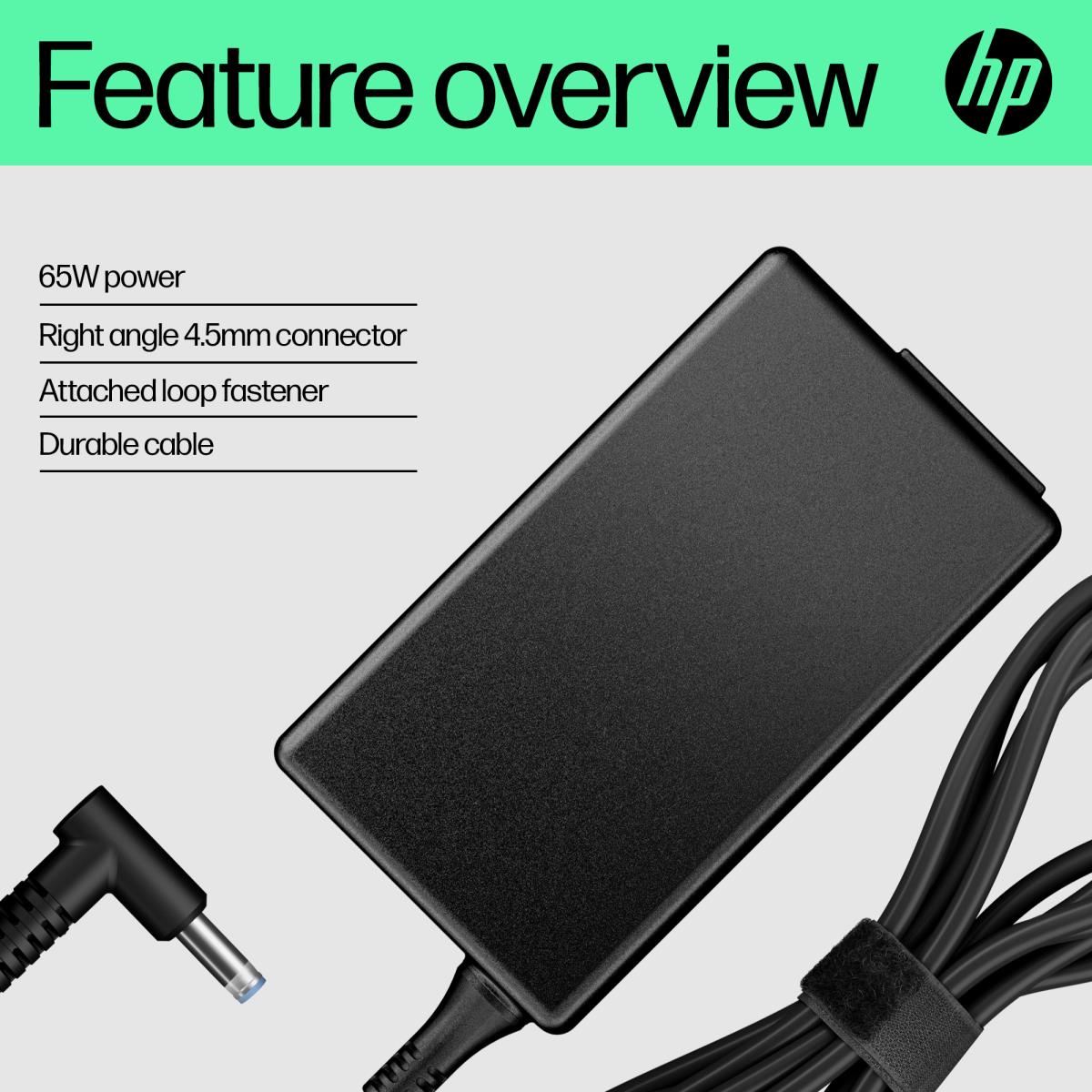 HP Smart AC Adapter 65W (H6Y89AA) Uk