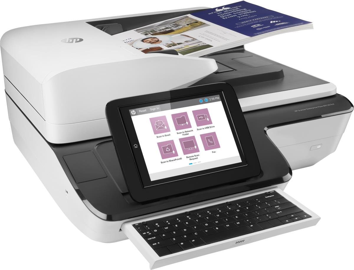 HP ScanJet Enterprise Flow N9120 fn2 Document Flatbed Scanner USB / Ethernet