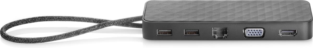 HP USB-C Mini Dock HDMI-4K / VGA / Gbit Ethernet / 2x USB-A