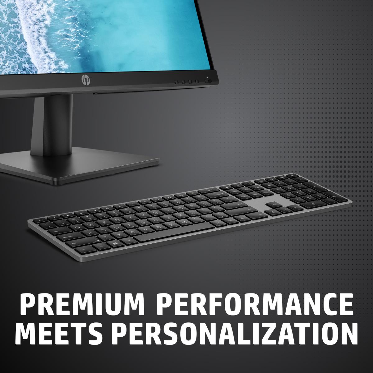 HP Wireless Keyboard 975 Dual-Mode - Qwerty UK