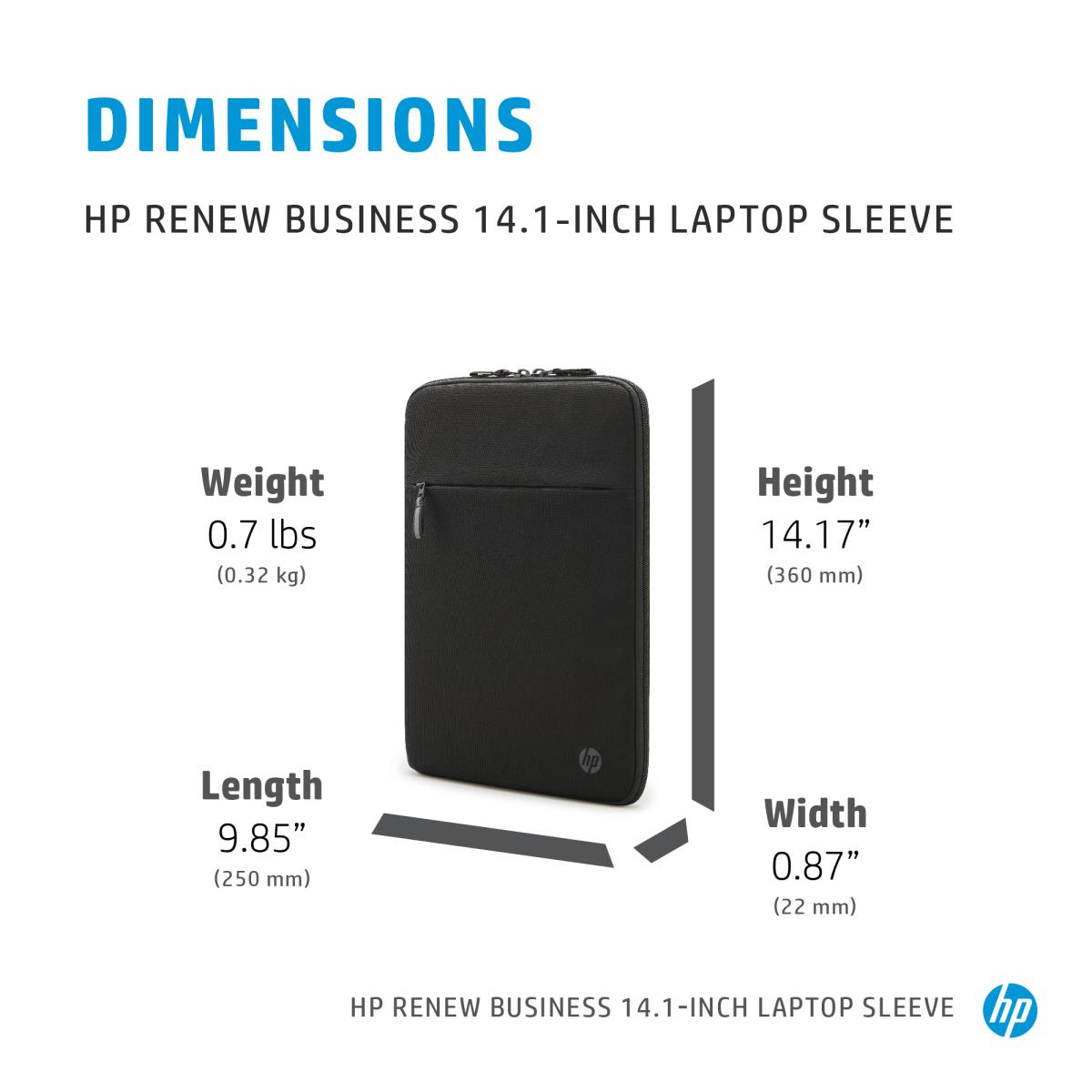 HP Renew Business - 14.1in Notebook Sleeve