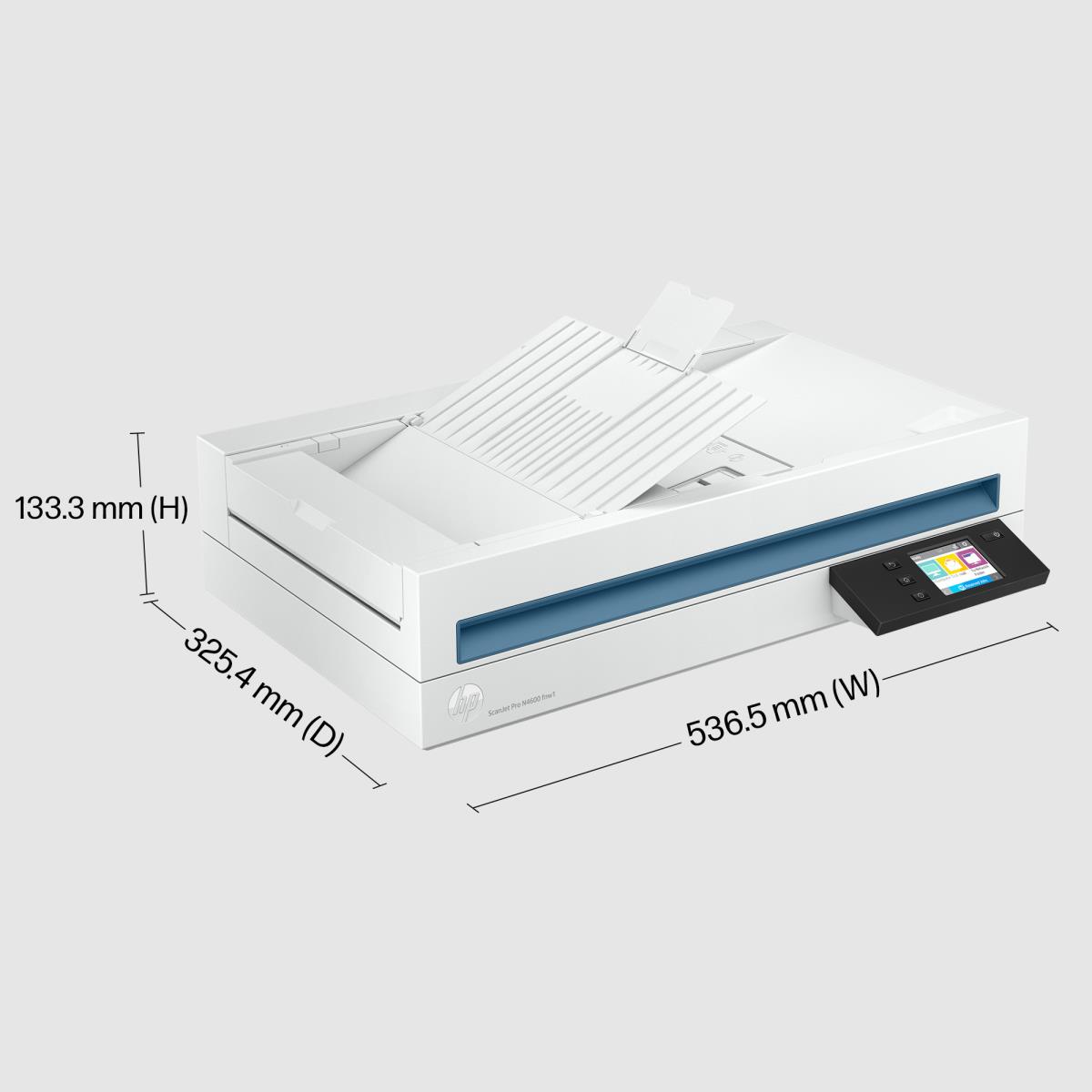 HP ScanJet Pro N4600 fnw1 - Flatbed Scanner - USB / Ethernet / Wi-Fi