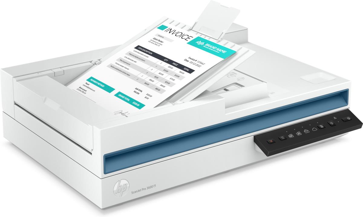HP ScanJet Pro 3600 f1 Flatbed Scanner - USB