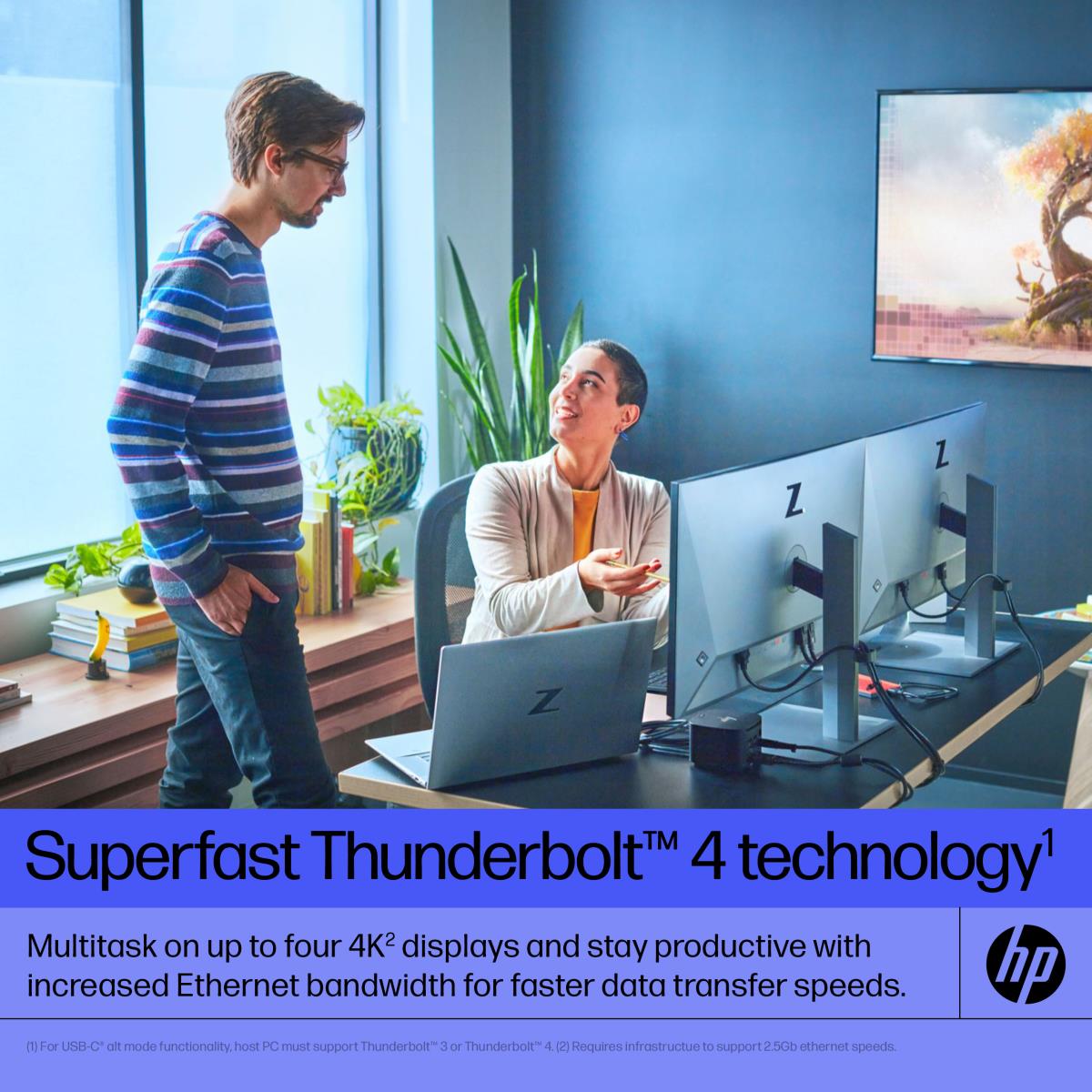 HP Docking Station Thunderbolt G4 - 280W - Combo Cable