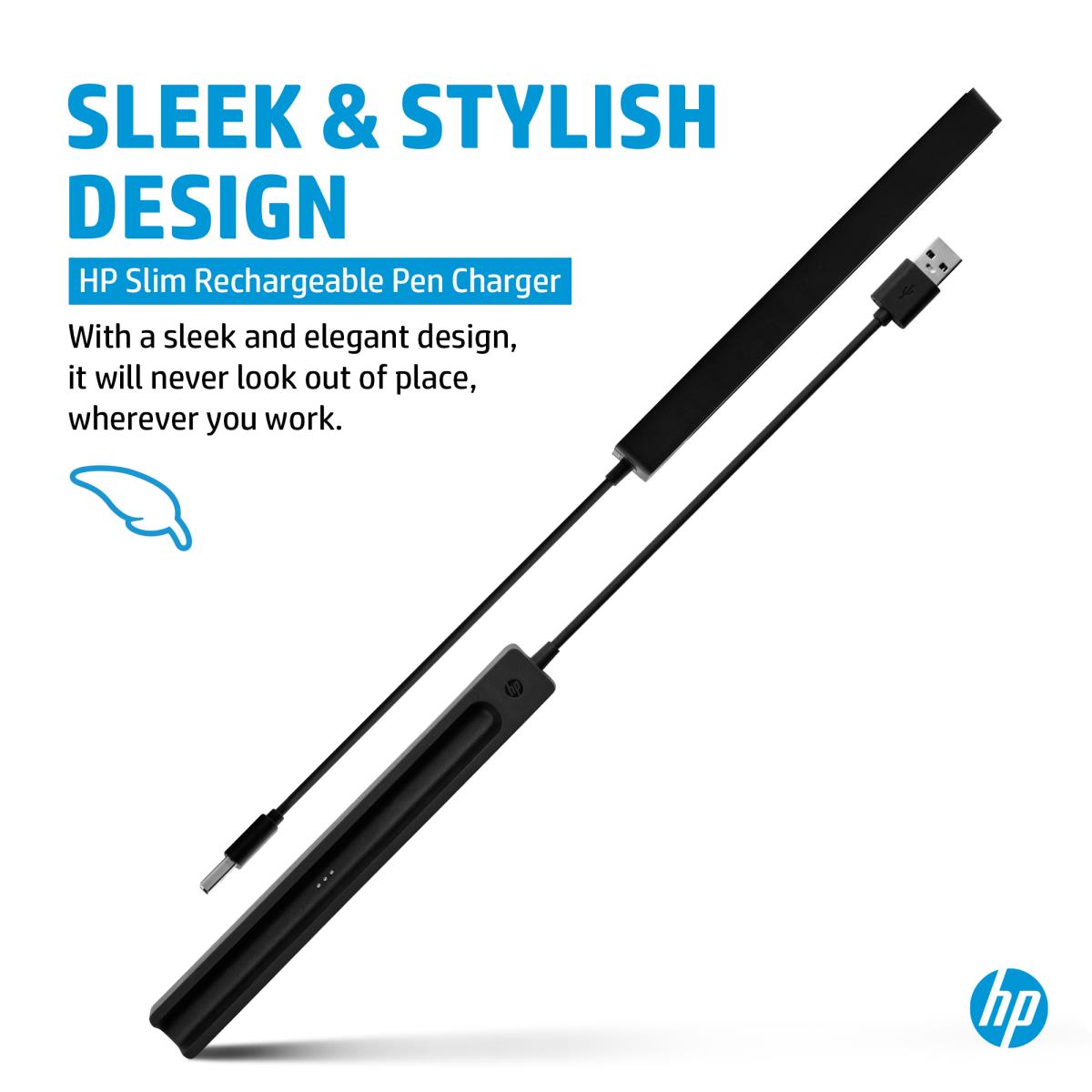 HP Rechargeable Slim Pen Charger